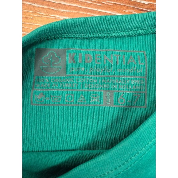 Toddler Boys & Girls Green Long Sleeve "Be Awesome" 6/7 T - Picture 3 of 5